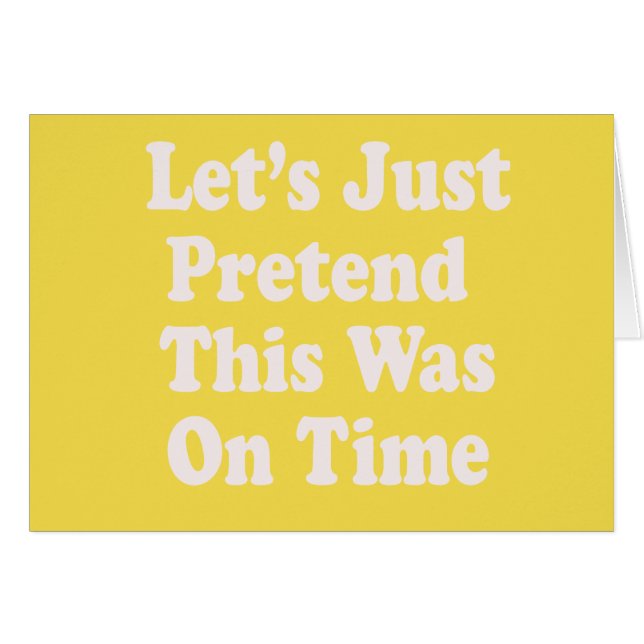 これが時間通りだと仮定しよう (正面横)