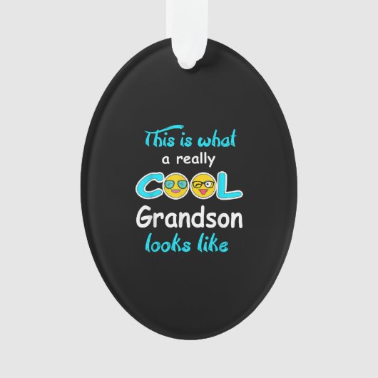 これが本当の孫の姿クールです オーナメント (正面)