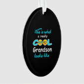 これが本当の孫の姿クールです オーナメント (正面)