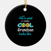 これが本当の孫カッコいいの姿だ セラミックオーナメント (正面)