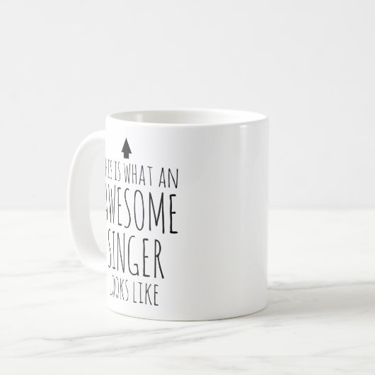 これが歌い手素晴らしの姿 コーヒーマグカップ (正面左)