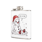 これが溶素晴らし解雪だるま フラスク (左)