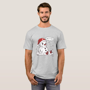 これが溶素晴らし解雪だるま Tシャツ