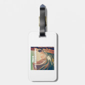 これが生命肯定ロック登山 ラゲッジタグ (裏面縦)