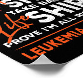 これが白血病がん認識度オレンジ ポスター (角)