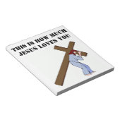 これが神があなたをどれほど愛しているか ノートパッド (アングル)