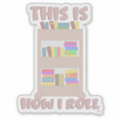 これが私がカートの転が漫画を予約す読る方法である シール (正面)