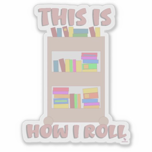 これが私がカートの転が漫画を予約す読る方法である シール (正面)