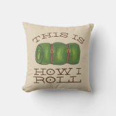 これが私がキャンプスリープ転が転がバッグハイキングの方法である クッション (正面)