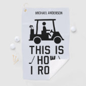 これが私がゴルファー転がをゴおもしろいウするカスタム方法だ ゴルフタオル (インサイチュ)