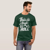 これが私が列車のエンジ転がニアライル・ラブの方法である Tシャツ (正面フル)
