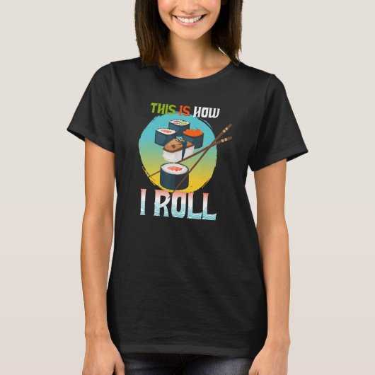 これが私が好転がきの日本の可愛い食べ物 Tシャツ (正面)
