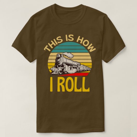 これが私が恋人転がのおもしろいを訓練する方法だ Tシャツ (デザイン正面)