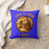 これが私が愛好家を転が訓練する方法だ クッション (ブランケット)