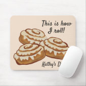 これが私が机転がの口にチンナボン転がの マウスパッド (マウス)