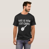 これが私が炭水化物ピザの食べ物を切る方法であるおもしろい Tシャツ (正面フル)