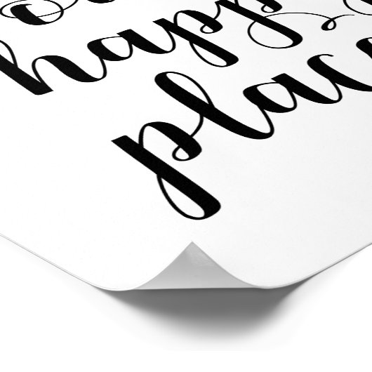 これが私たちのハッピープレイスのポスター ポスター (角)