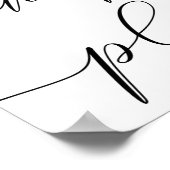 これが私たちのハッピープレイスプリント ポスター (角)