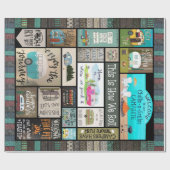 これが私たちの転がやり方 ラッピングペーパー (フラット)