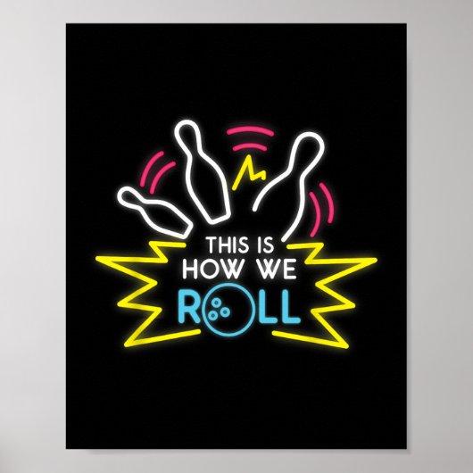 これが私たち転がのボーリング ポスター (正面)