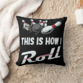 これが私のおもしろいチーム転がメンズ女性キッドの方法である クッション (ブランケット)