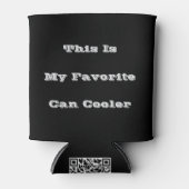 これが私のお気に入りのクーラーボックス 缶クーラー (正面)
