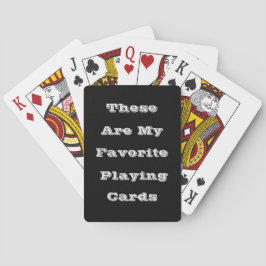 これが私のお気に入りのトランプ トランプ