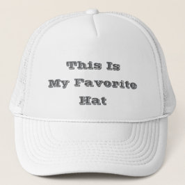 これが私のお気に入りの帽子 キャップ