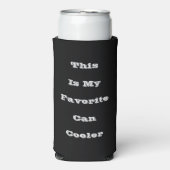 これが私のお気に入りの炭酸水専用缶クーラー スリム缶クーラー (Seltzer正面)