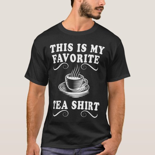 これが私のお気に入りの紅茶Tシャツ_ キリスト教と紅茶 Tシャツ (正面)