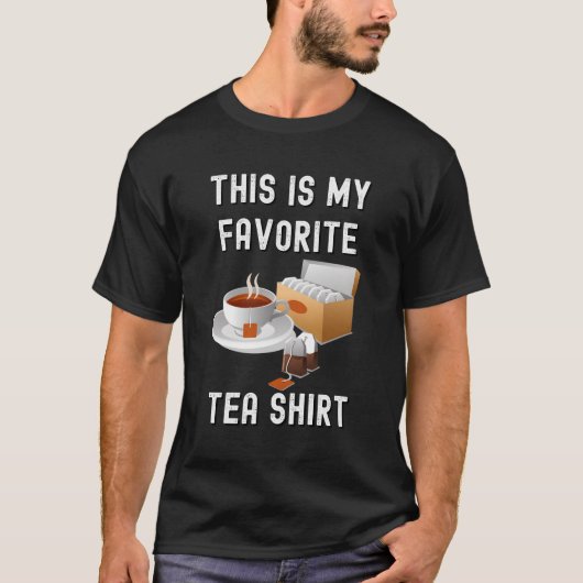 これが私のお気に入りの茶 Tシャツ (正面)