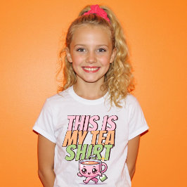 これが私のお茶シャツかわいいパステルおもしろいかわいい Tシャツ