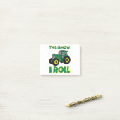 これが私のやり方転がだ ポストイット (デスク上)