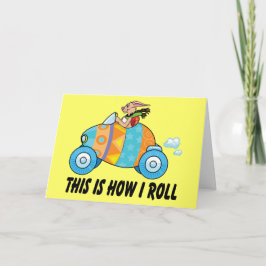 これが私のイースター転がバニーの方法 シーズンカード