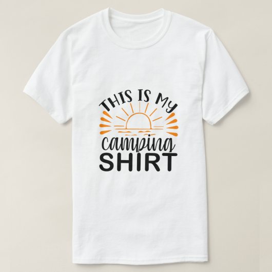 これが私のキャンプTシャツ Tシャツ (デザイン正面)