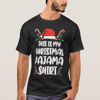 これが私のクリスマスパジャマおもしろいクリスマス Tシャツ