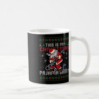 これが私のクリスマスパジャマギター Ugly Christmas コーヒーマグカップ