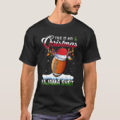 これが私のクリスマスパジャマサッカークリスマスリグ Tシャツ (正面)