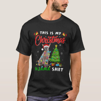 これが私のクリスマスパジャマピーター禿げた恋人です Tシャツ