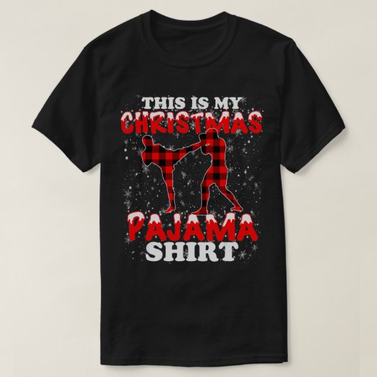 これが私のクリスマスパジャマmma tシャツ (デザイン正面)