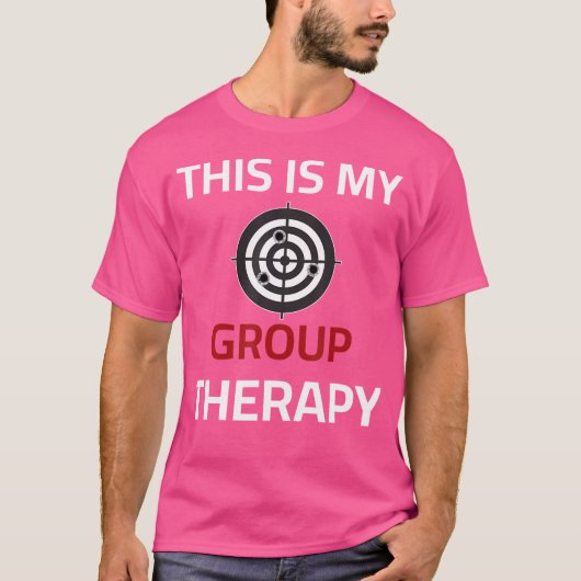 これが私のグループセラピー射撃場 Tシャツ (正面)