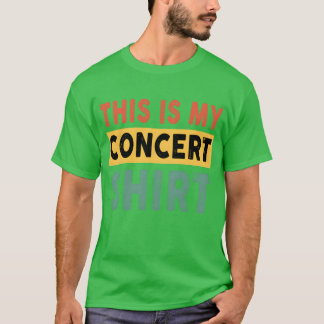 これが私のコンサート おもしろ音楽好き ミュージカル ビンテージ Tシャツ