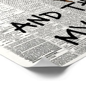 これが私のサルの新聞おもしろいだ ポスター (角)