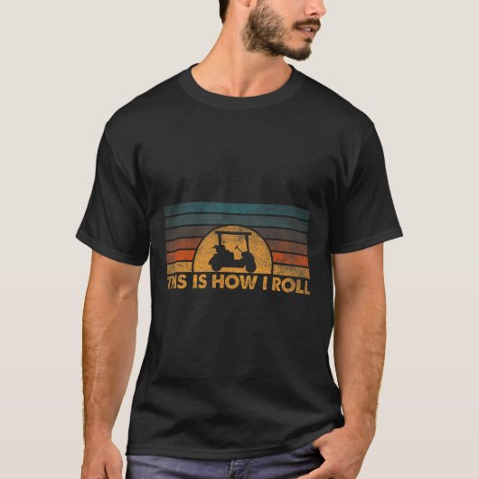 これが私のスタイル ヴィンテージ ゴルフカート 1 Tシャツ (正面)