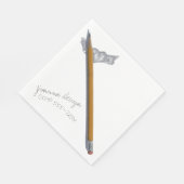 これが私のナンバーランチョンナプキン スタンダードランチョンナプキン (角)