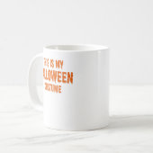 これが私のハロウィンのコスチュームです コーヒーマグカップ (正面左)