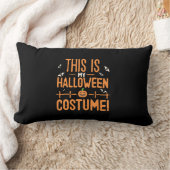 これが私のハロウィンの仮装 ランバークッション (ブランケット)