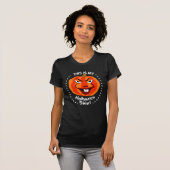 🎃これが私のハロウィンシャツ – 怖おもしろいいカボチャ Tシャツ (正面フル)
