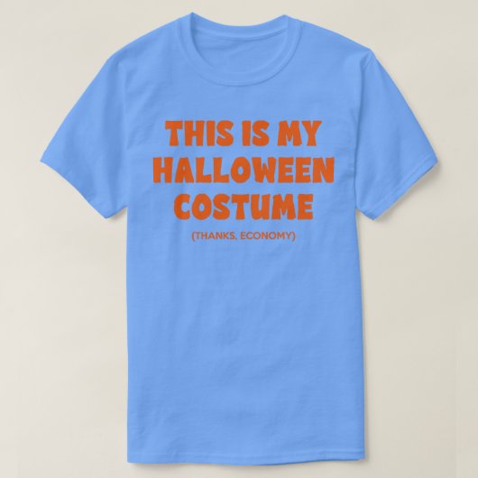 これが私のハロウィーンのコスメ感謝してい経済 Tシャツ (デザイン正面)