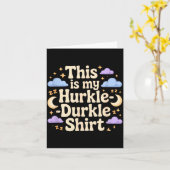 これが私のハークル・ダークル星のユーモア雲月S カード (黄色い花)